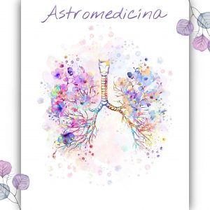 Môže ísť o ilustráciu text that says 'Astromedicina om'